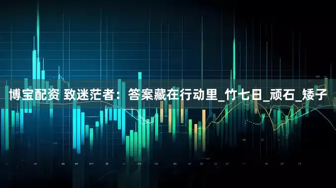 博宝配资 致迷茫者：答案藏在行动里_竹七日_顽石_矮子