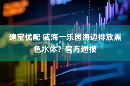 建宝优配 威海一乐园海边排放黑色水体？官方通报